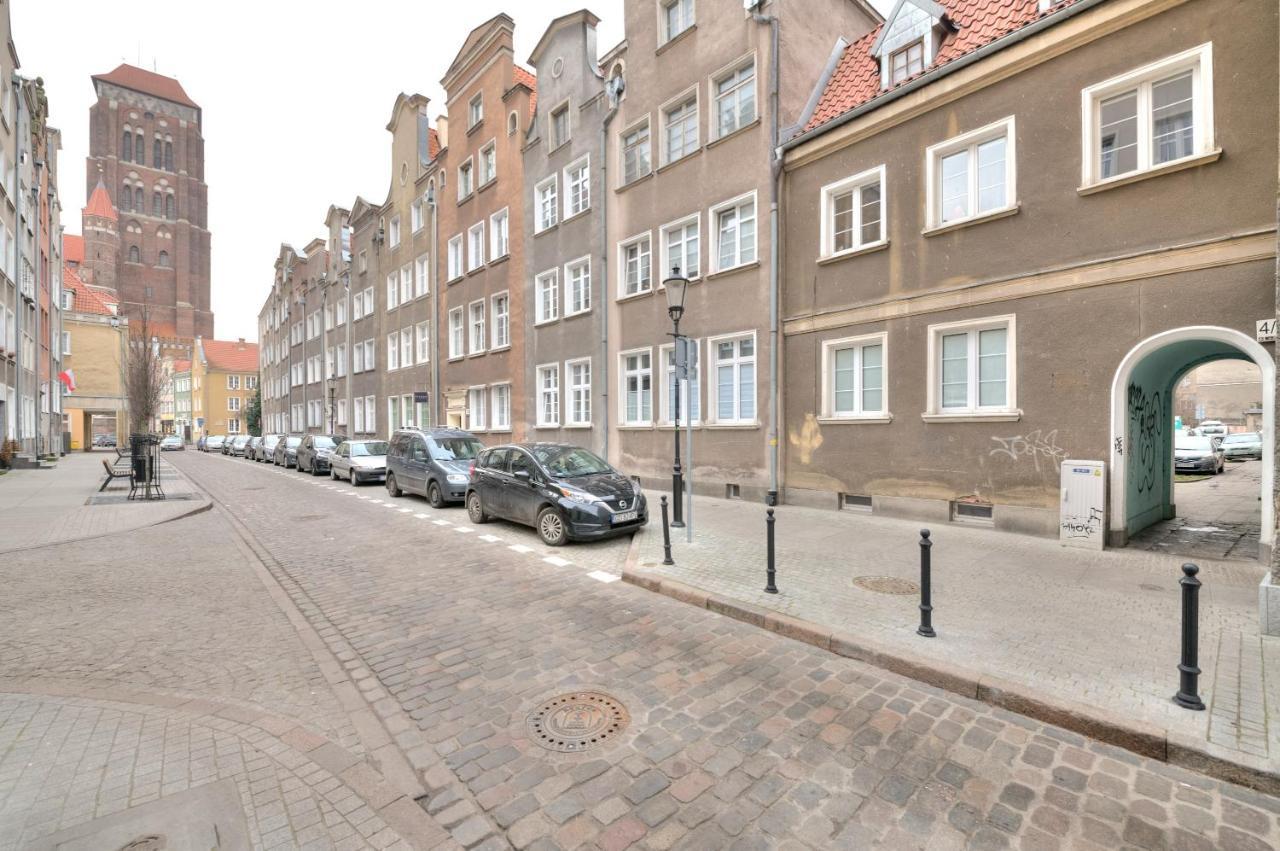 Ferienwohnung H&T Old Town Szeroka 24 Danzig Exterior foto